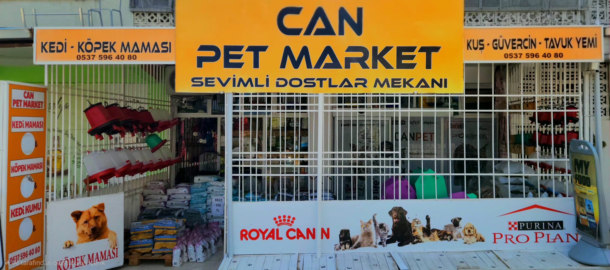 CanPet Market mağaza görünümü