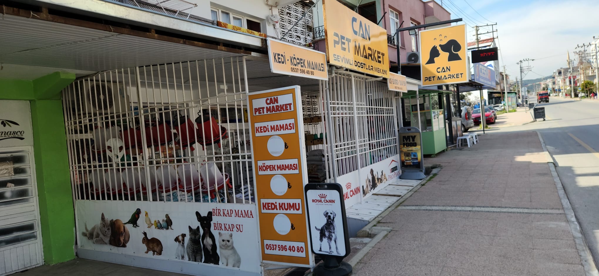 CanPet Market iç mekan